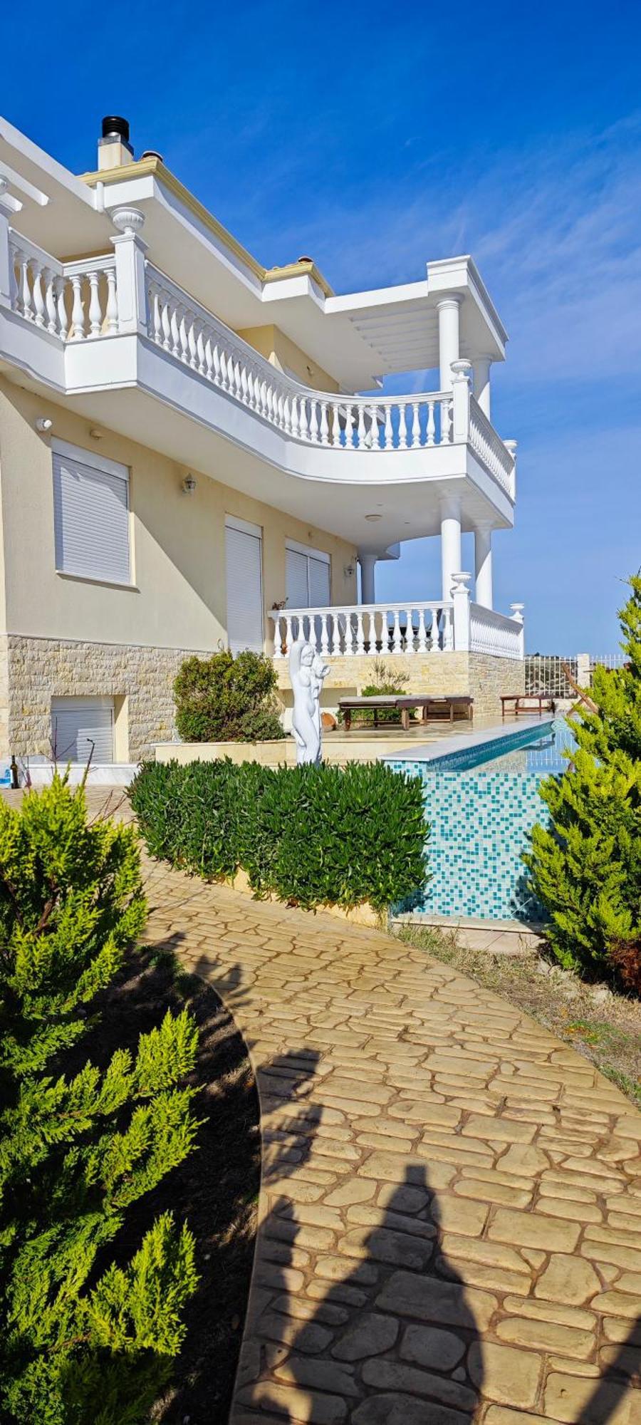 Villa Ulyana Kriaritsi - Athos Sea View & Spa ภายนอก รูปภาพ